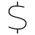 A dollar sign is shown on the screen.